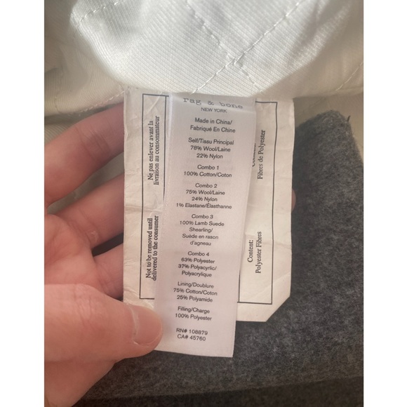 RAG & BONE Hooded Coat - Picture 7 of 8